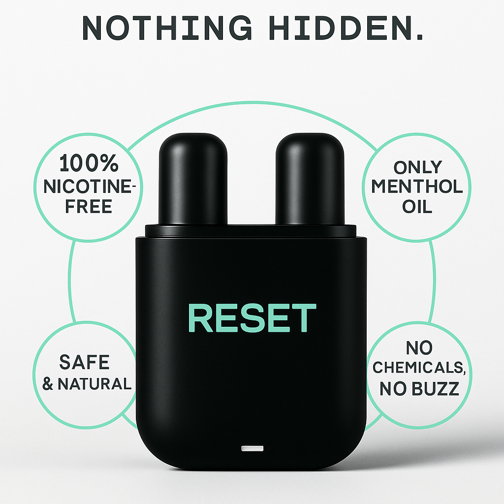 Menthol RESET | Nicotine Quit Stick